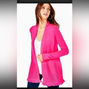 Lilly pulitzer Noble cardigan in Pink Isle